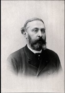 フランスの詩人でエッセイストのアルマンシュリープルードホーム（1839-1907）の肖像。 作： French Photographer